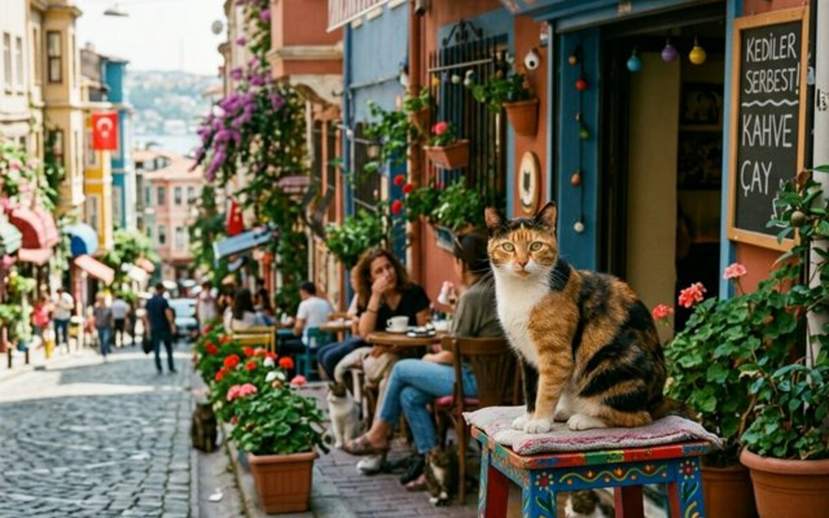 İstanbul Maçka Parkı’nda Köpeklerini Gezdiren İnsanlar ve Yeşillikler Arasında Koşuşturan Evcil Hayvanların Mutlu Görünümü